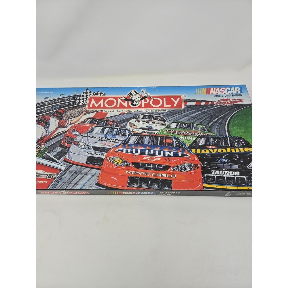 Monopoly NASCAR Collector's Edition Board Game 2002